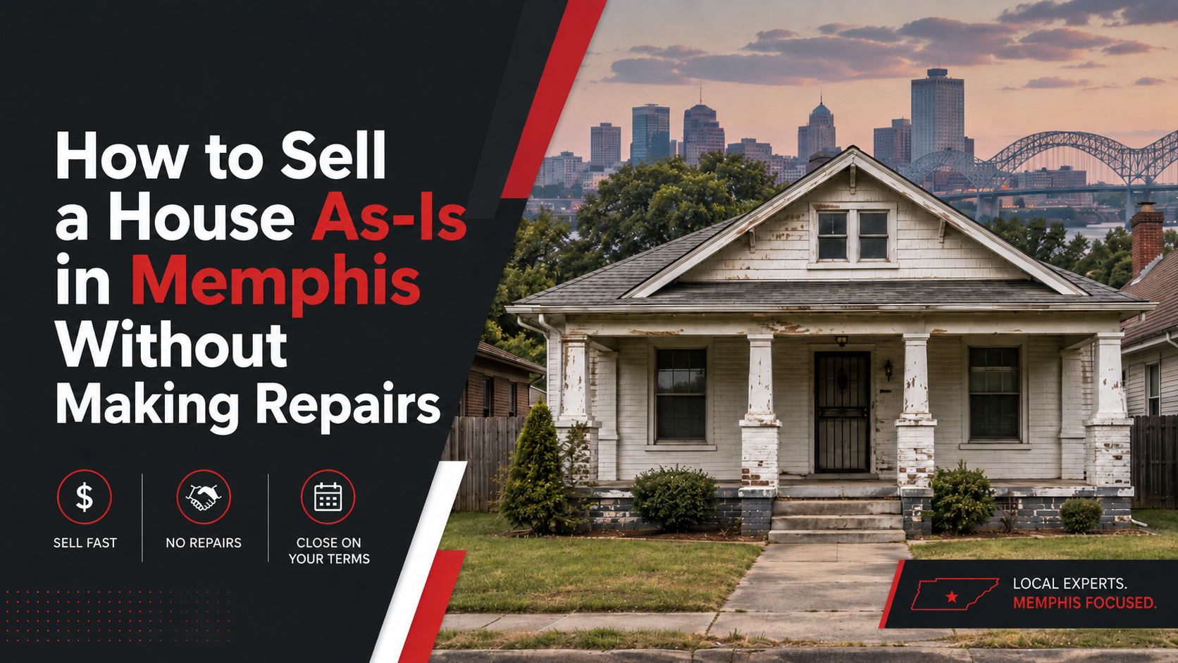 Memphis fixer-upper home being sold as-is without repairs