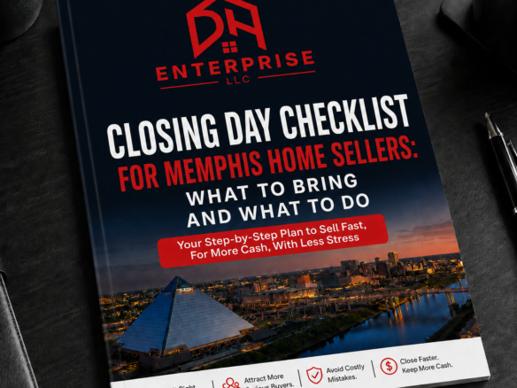 DOH Enterprise LLC closing day and move-out checklist for Memphis home sellers